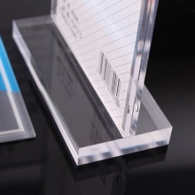 金雕 8006 亞克力強磁臺簽 A6 透明 100*175mm