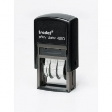 卓達 4810 日期回墨印（英文歷）紅色字跡 按個銷售