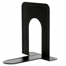 得力 9271 鐵書立 118*150mm 黑色 2片/付 6寸