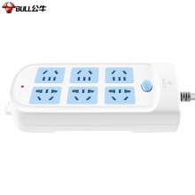 公牛 GN-603 單控六聯(lián)接線板插座 5米 新國際