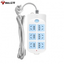 公牛 GN-603 單控六聯(lián)接線板插座 10米 新國(guó)際