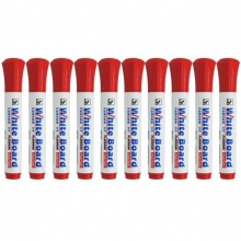 白金 WB-22 白板筆 2.0mm 紅色 10支/盒