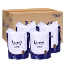 唯潔雅 VJ02A2L 雙層珍寶大卷紙 240米 3卷/提 4提/箱