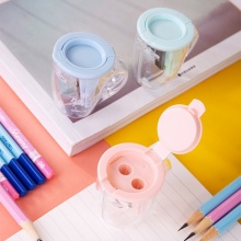 得力 0551 茶杯式卷筆刀 混色