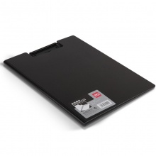 得力 5440 時(shí)尚PP折頁(yè)板夾 A4 深灰色