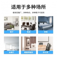 得力 19800 無紡布鞋套 42*16cm 灰色 40只/包