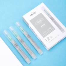 得力 S731 單頭細桿熒光筆 綠色