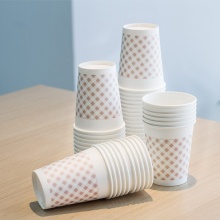 得力 9569 一次性紙杯 200ml 白色 50只/包 7盎司 