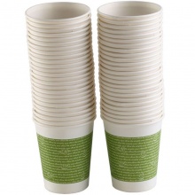 齊心 L301 一次性紙杯 250ML 白色 50只/包