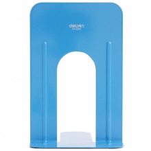 得力 9263 鐵書立 230mm 藍(lán)色 2片/付