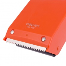 得力 802 封箱器 60mm 紅色