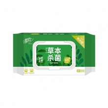 清風(fēng) BWB80Y 除菌濕紙巾180*180mm 80片/包 12包/箱