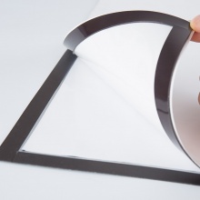 得力 50870 磁性展示貼 A3 銀色 420*297mm