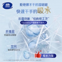 Vinda/維達 VS2060 單層三折擦手紙 222*226mm 200張/包 20包/箱