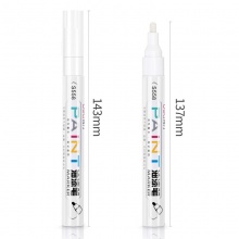 得力 S558 油漆筆 白色 