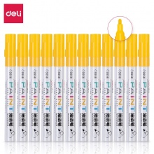 得力 S558 油漆筆 黃色 