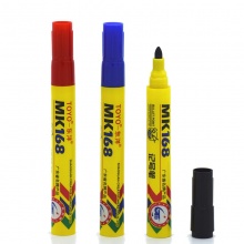 東洋 MK-168 單頭油性記號筆 2.2-2.8mm 藍色