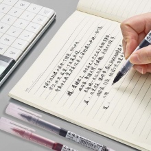 白雪 T15 大容量直液式走珠筆 0.5mm 紅色 10支/盒