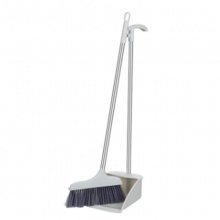 齊心 L245 掃帚簸箕套裝 灰白