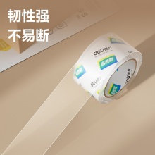 得力 30325 封箱膠帶 60mm*100y*50um 透明 6卷/筒 按筒銷售