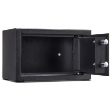 得力 16654 電子密碼保管箱H200*W310*D200mm 黑色