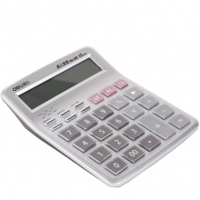 得力 1511 語音型計(jì)算器 銀色