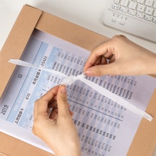 得力 5612_340g無酸對裱牛皮紙檔案盒 50mm 黃色 10個/包