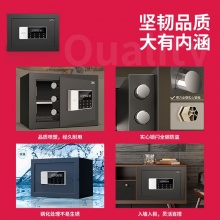 得力 92619 電子密碼保管箱 H250 黑色